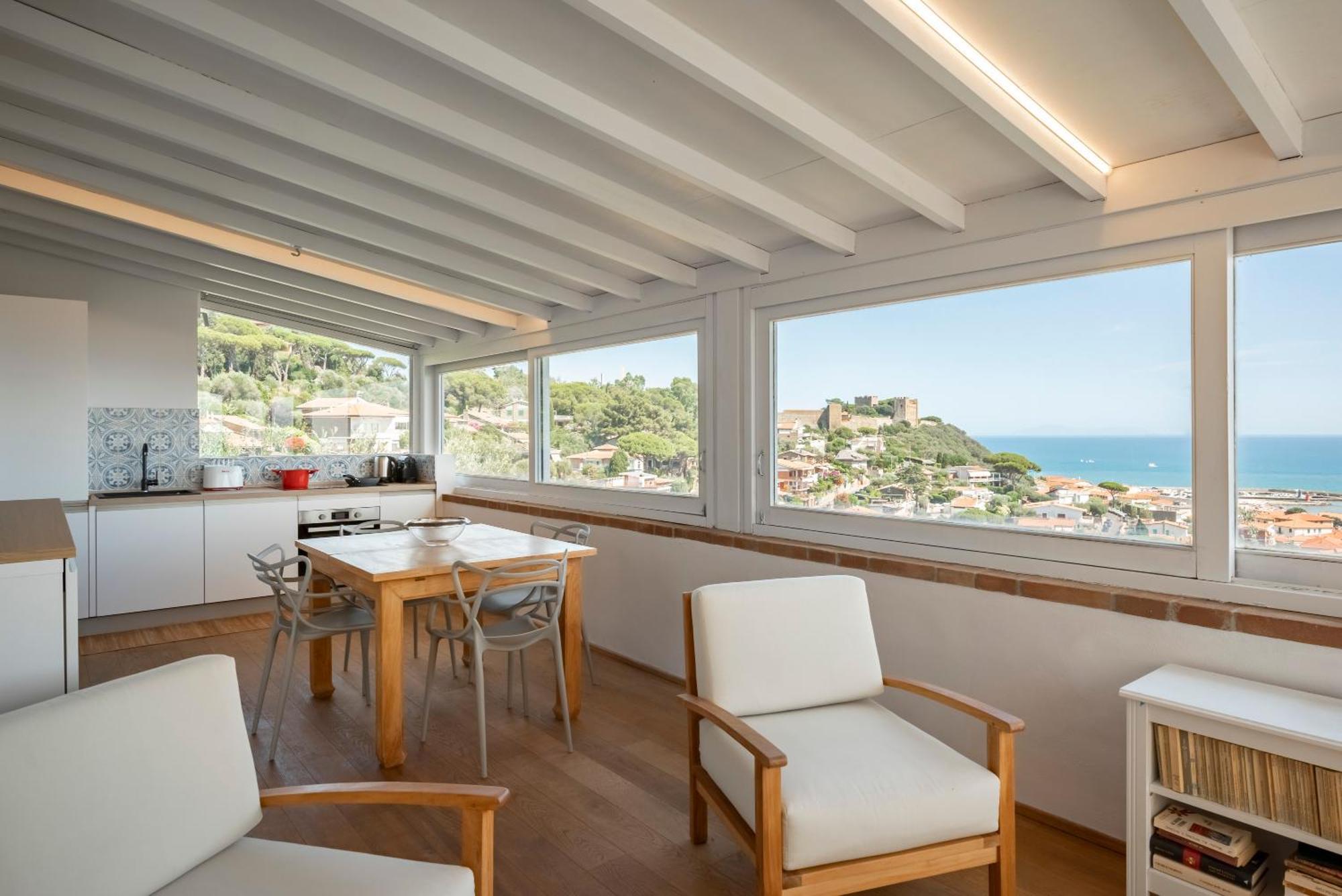 Villa Con Giardino Vista Mare Castiglione della Pescaia Eksteriør bilde